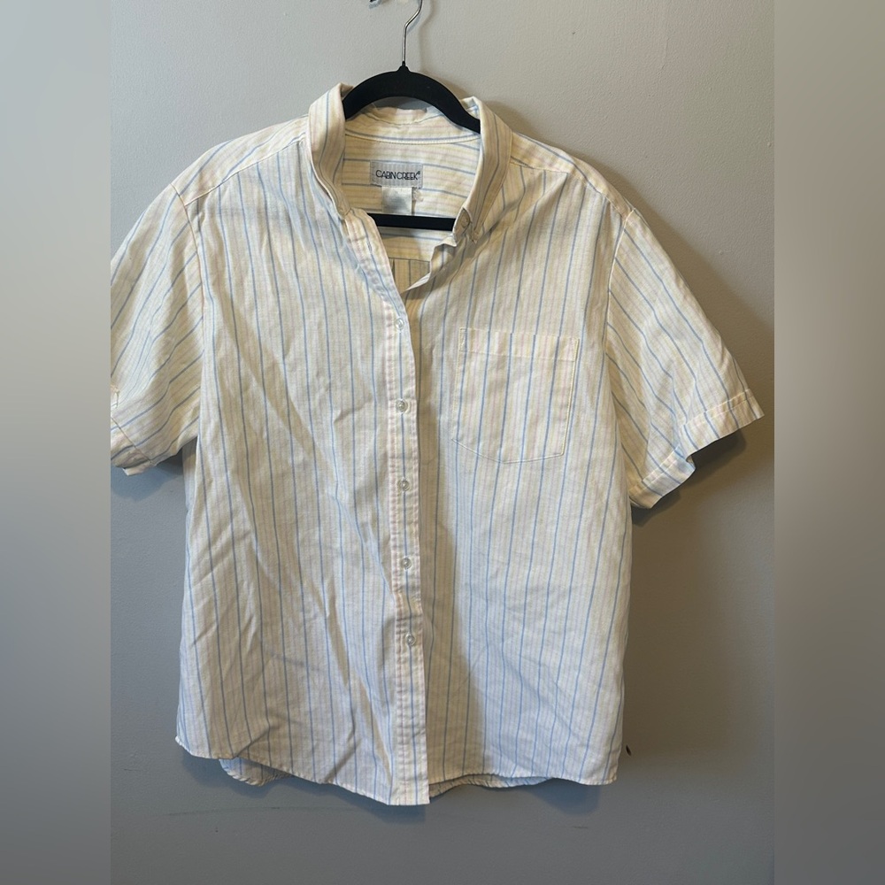 Women’s cabin creek short sleeve button down